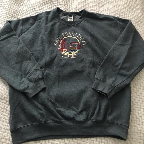 Gildan Other - San Francisco Crewneck Sweatshirt Size L on Gildan Tag